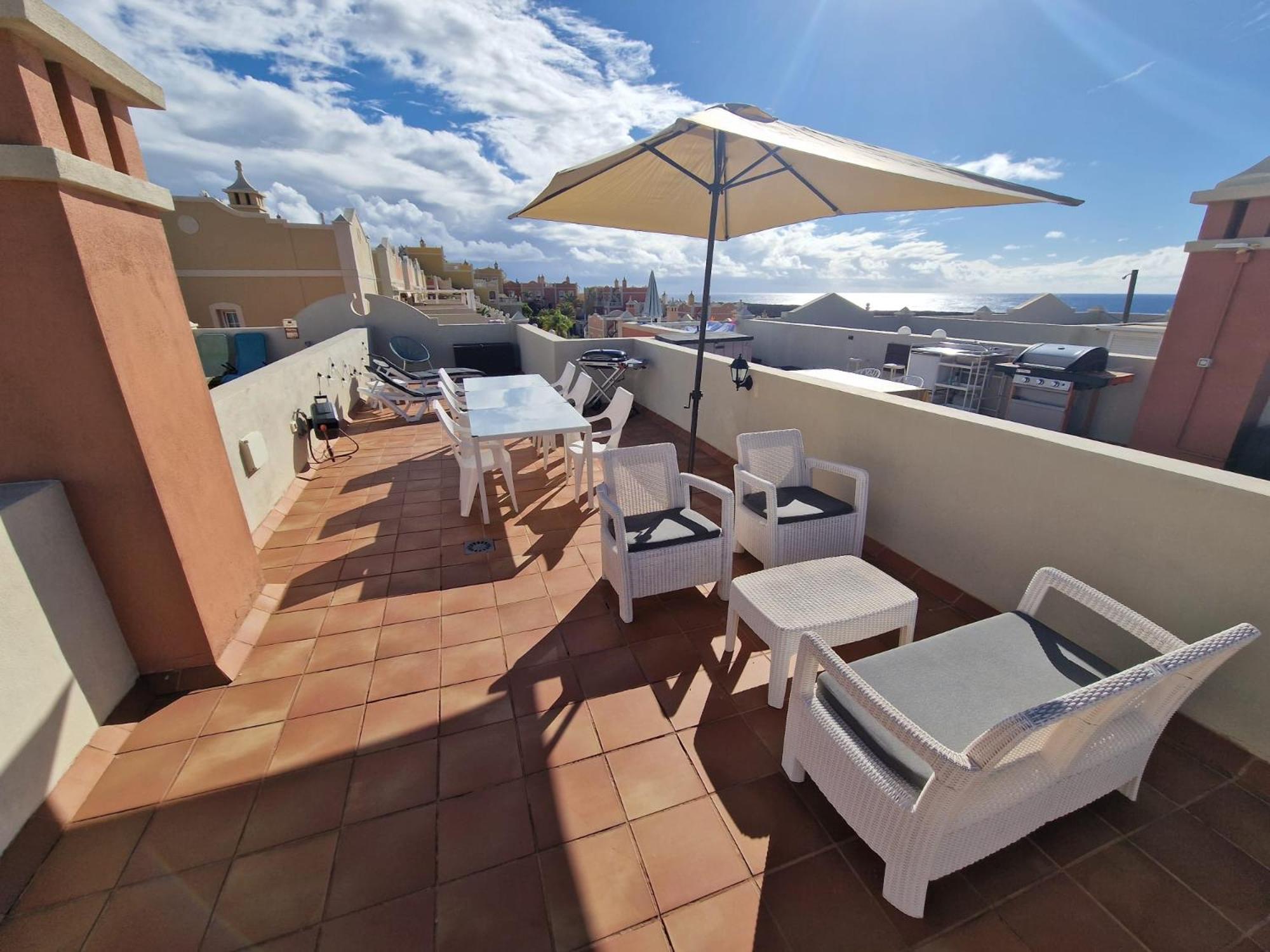 Sunset Rooftop Terrace Apartment Palm-mar Exterior foto